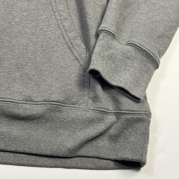 The North Face Half Dome Hoodie Sweatshirt Mens XL Gray Red Logo Pullover Fleece - Picture 3 of 12